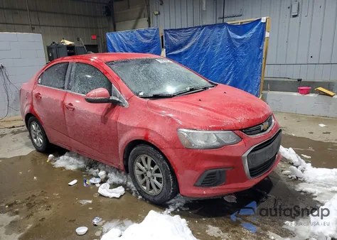2017 Chevrolet Sonic Lt z USA, uszkodzony, nr VIN 1G1JD5SH5H4107888